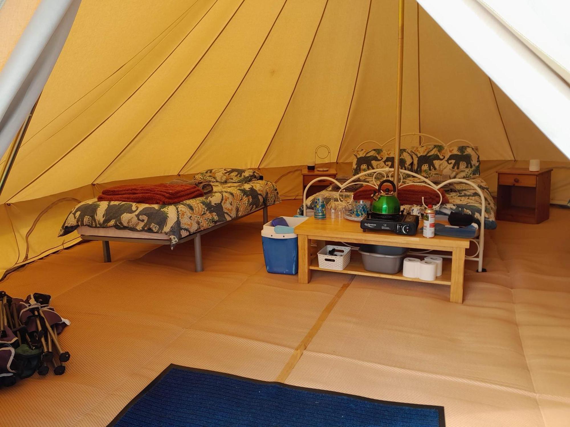 Cornish Skies Glamping Pool Eksteriør billede