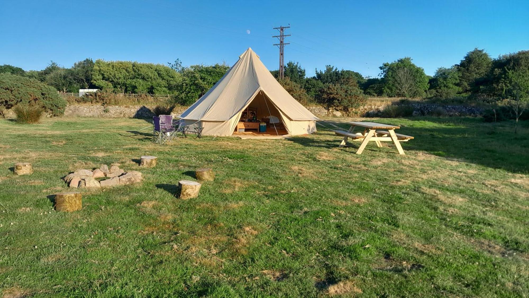 Cornish Skies Glamping Pool Eksteriør billede