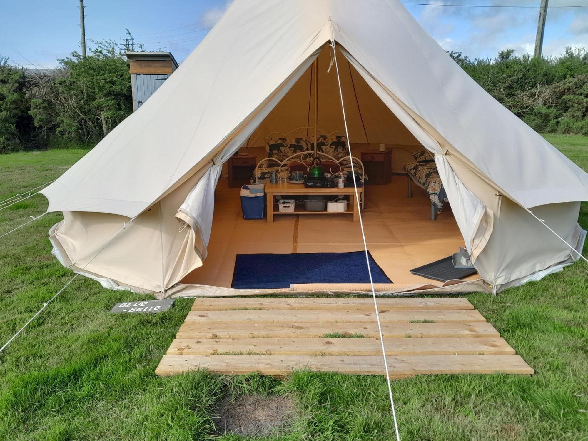 Cornish Skies Glamping Pool Eksteriør billede